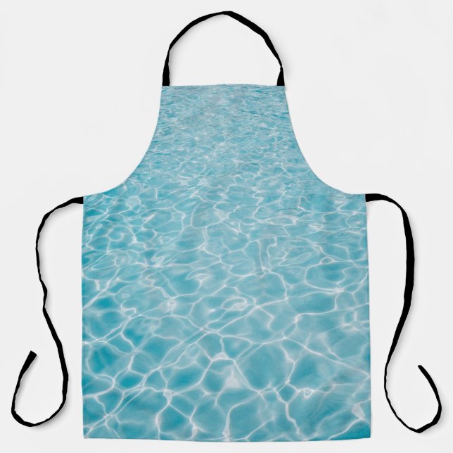 Kristallblaues Wasser Schürze (Vorderseite)