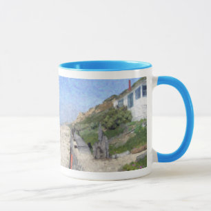 "Kristallbucht-Strand-" Tasse