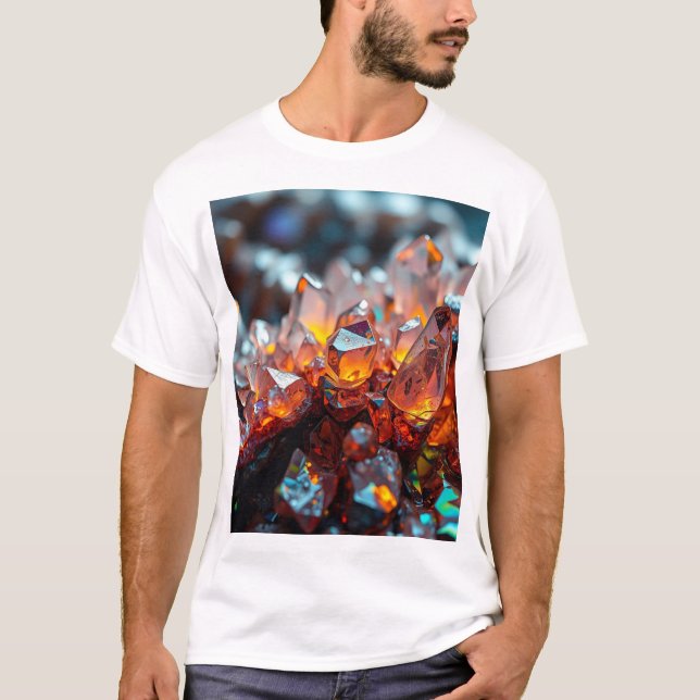 Kristalle T-Shirt (Vorderseite)