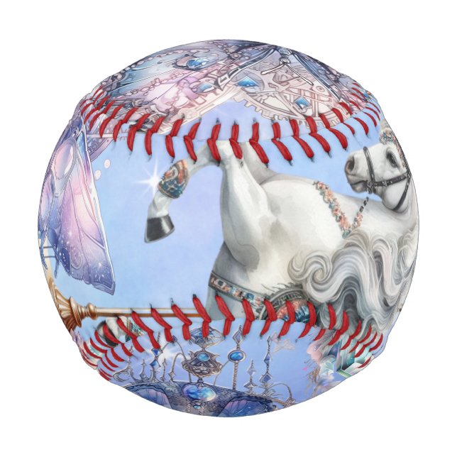 Kristalle und Karusselle Baseball (Vorderseite)