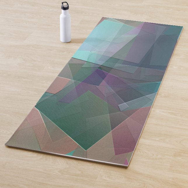 Kristalle...... Yogamatte (Beispiel)