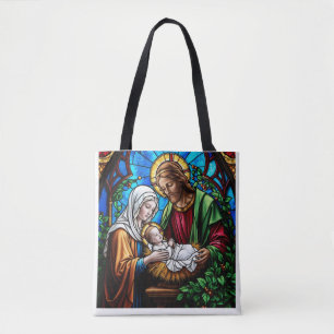 Kristallfarbenbild der Holly-Familie Tasche