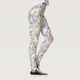 Kristallfarbenes Muster Leggings