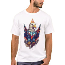 Kristallflügel: Majestic Eagle Freedom Icon T-Shir