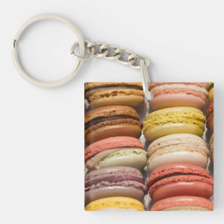 Kristallgefüllte Cookies Akryllischer Schlüsselanh Schlüsselanhänger