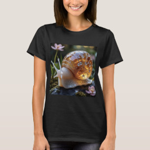 Kristallglas Leuchtende Schnecke Natur Frauen T-Sh T-Shirt