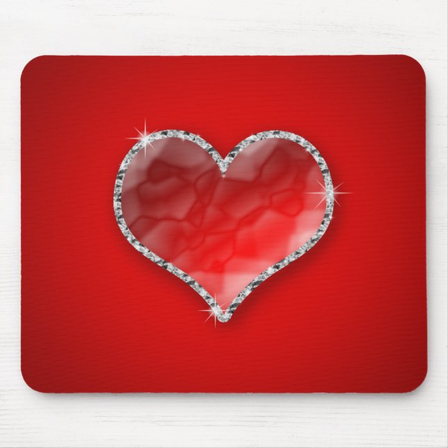 Kristallherz Mousepad (Vorne)