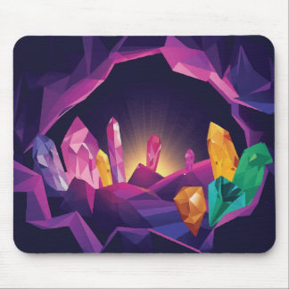 Kristallhöhle-Mauspad Mousepad