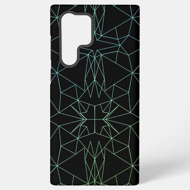 Kristalline Geometrien 2 Inspirierter Fall Samsung Galaxy Hülle (Rückseite)