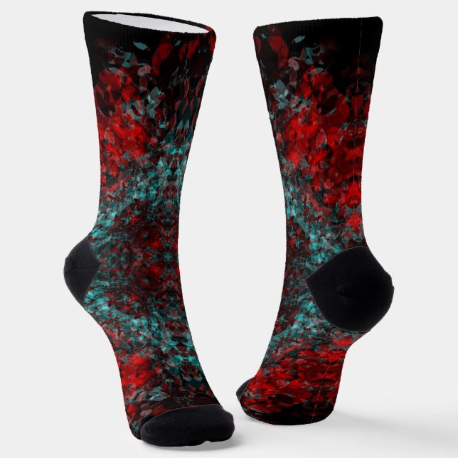 Kristallisieren Socken (Gewinkelt)