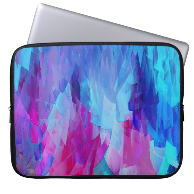 Kristallisiert....... Laptopschutzhülle (Vorderseite)