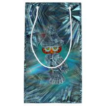 Kristallisierte Winter-Mode-Eulen-Geschenk-Tasche