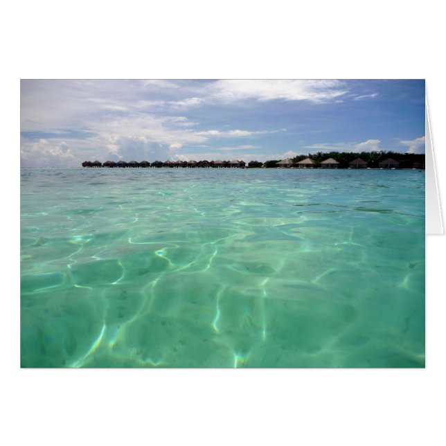 Kristallklare Malediven (Vorderseite (Horizontal))