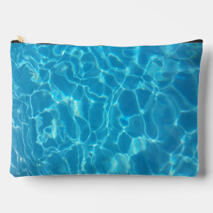 Kristallklarer Himmelblauer Pool Wasser Zubehörtasche
