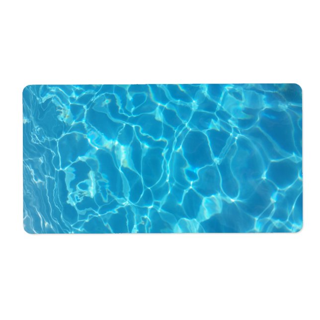 Kristallklarer Himmelblauer Poolwasser (Vorne)