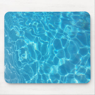 Kristallklarer Himmelblauer Poolwasser Mousepad
