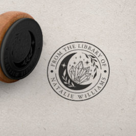 Kristallmond aus der Bibliothek der Briefmarke Kau Gummistempel