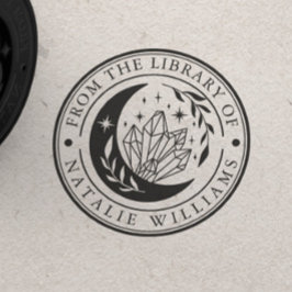 Kristallmond aus der Bibliothek Gummistempel