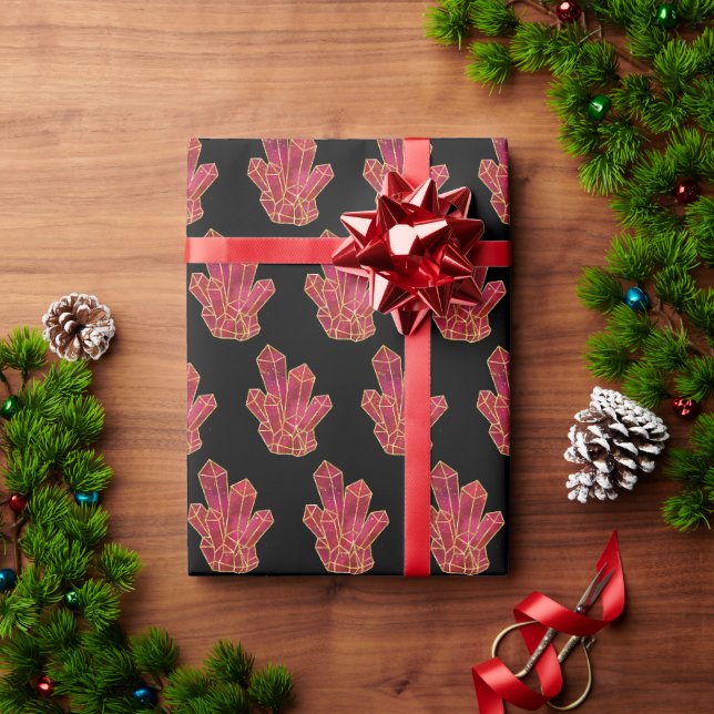 Kristallmuster-Papier Geschenkpapier (Feiertagsgeschenk)