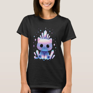 Kristallprinzessin Katze Süße Haustierliebhaber Wh T-Shirt