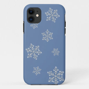 Kristallschneeflocke iPhone 5 Fall (blau) title_seo2