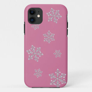 Kristallschneeflocke iPhone 5 Fall (Rosa) Case-Mate iPhone Hülle