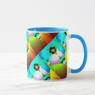 Kristallsonnenaufgang - abstrakter tasse