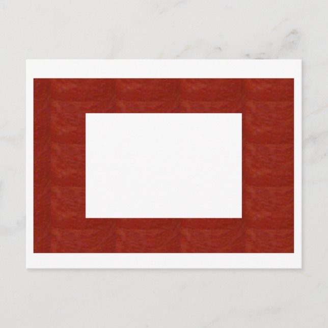 Kristallsteingrenze: EDITABLE fügt Text oder Bild  Postkarte (Vorderseite)