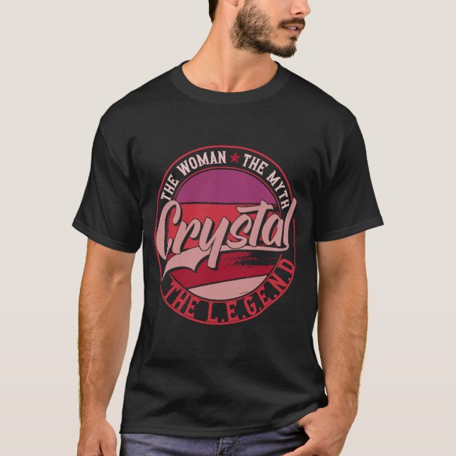 Kristallt die Lady des Mythos, der Legende T-Shirt (Vorderseite)