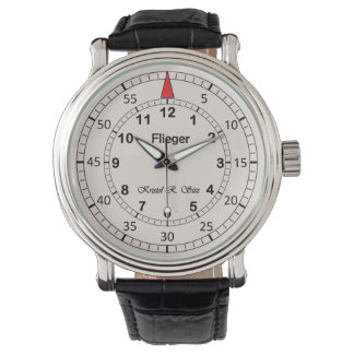 Kristel's Classic Flieger Light Armbanduhr