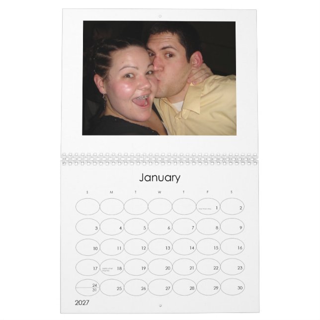 Kristens Weihnachtsgeschenk Kalender (Jan 2027)