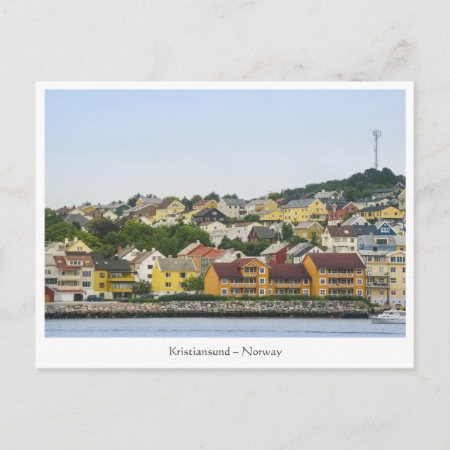 Kristiansund Norway Postkarte (Vorderseite)