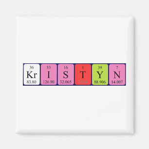 Kristyn Periodenmagnetmagnet Magnet