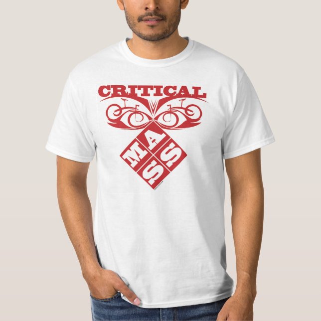 Kritische Massen-radfahrenT - Shirt (Vorderseite)