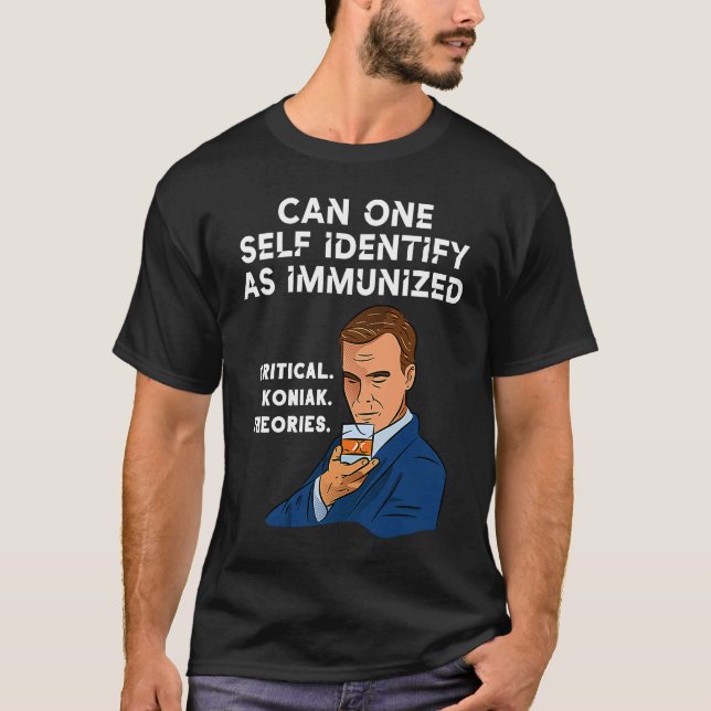 Kritische Rassentheorie, die nicht als ich selbst  T-Shirt (Vorderseite)