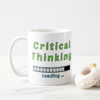 Kritisches Denken Kaffeetasse