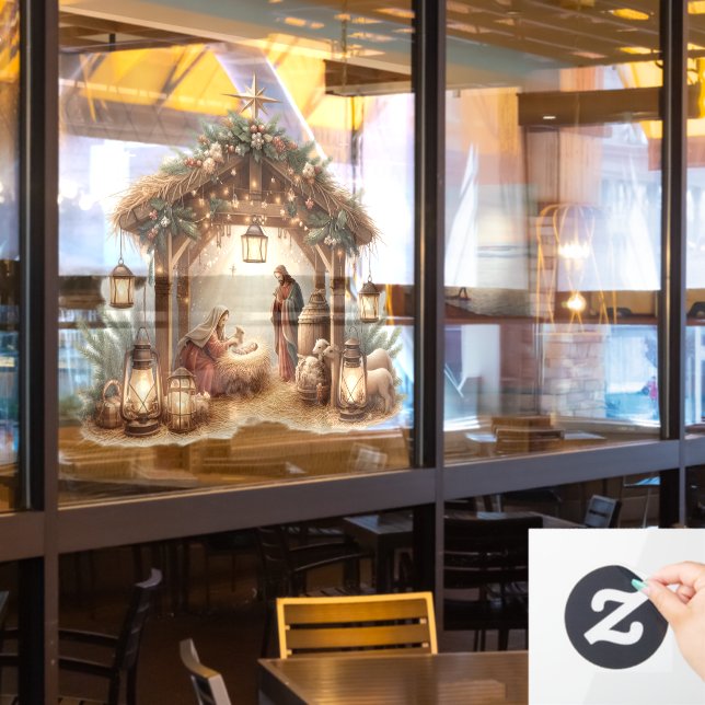 Kritisierung Fensteraufkleber (Restaurantfenster)