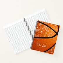 Kritzeleien Federn Paisleys Blumen Boho Basketball