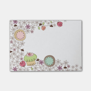 Kritzelt Post-it Klebezettel