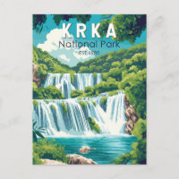 Krka Nationalpark Kvarnerbucht Vintag