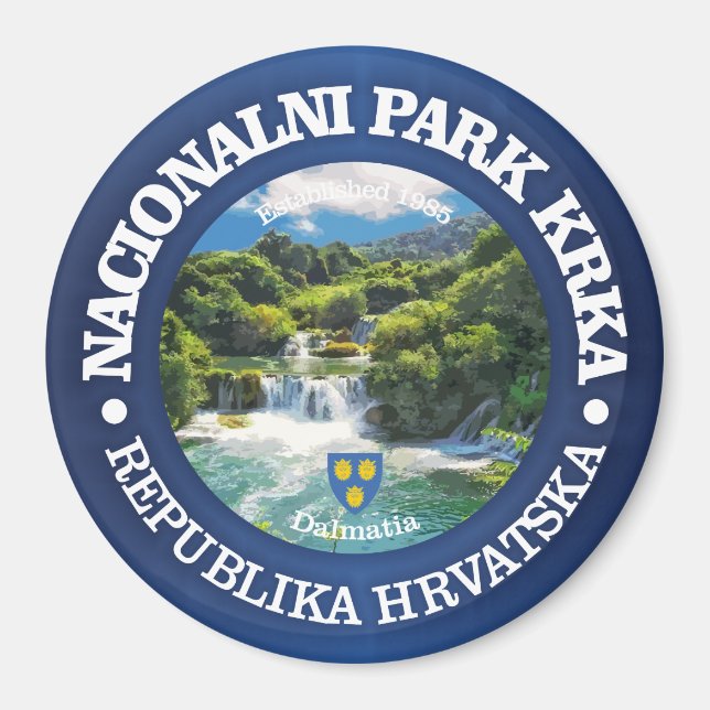 Krka NP Magnet (Vorne)
