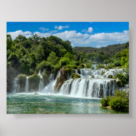 Krka-Wasserfall Poster