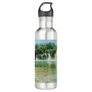 Krka Wasserfälle - Krka Nationalpark - Kroatien Edelstahlflasche