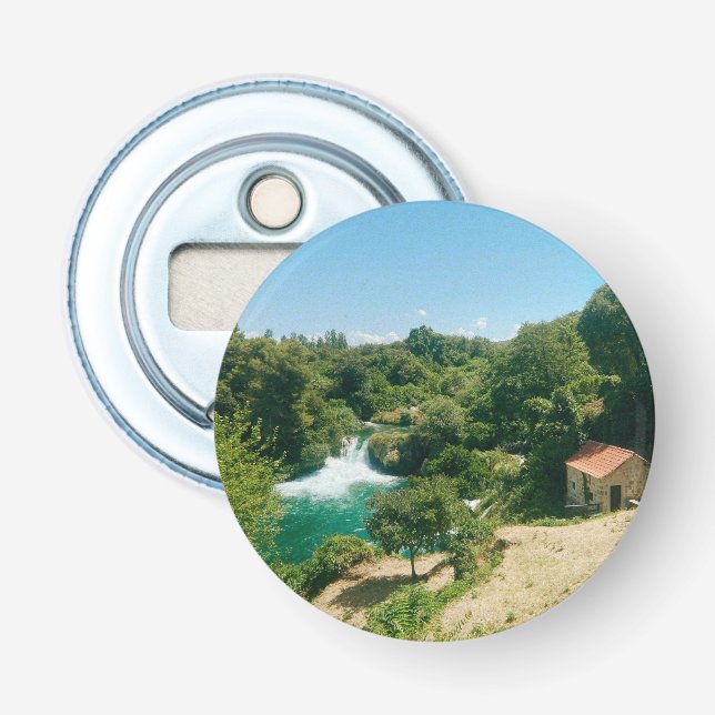 Krka Wasserfälle - Krka Nationalpark - Kroatien Flaschenöffner (Vorderseite)