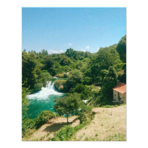 Krka Wasserfälle - Krka Nationalpark - Kroatien Fotodruck
