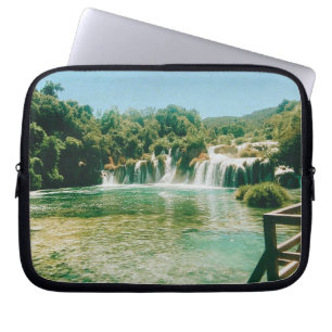 Krka Wasserfälle - Krka Nationalpark - Kroatien Laptopschutzhülle