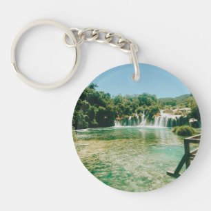 Krka Wasserfälle - Krka Nationalpark - Kroatien Schlüsselanhänger