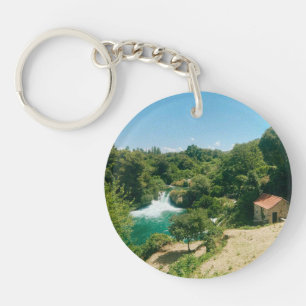 Krka Wasserfälle - Krka Nationalpark - Kroatien Schlüsselanhänger