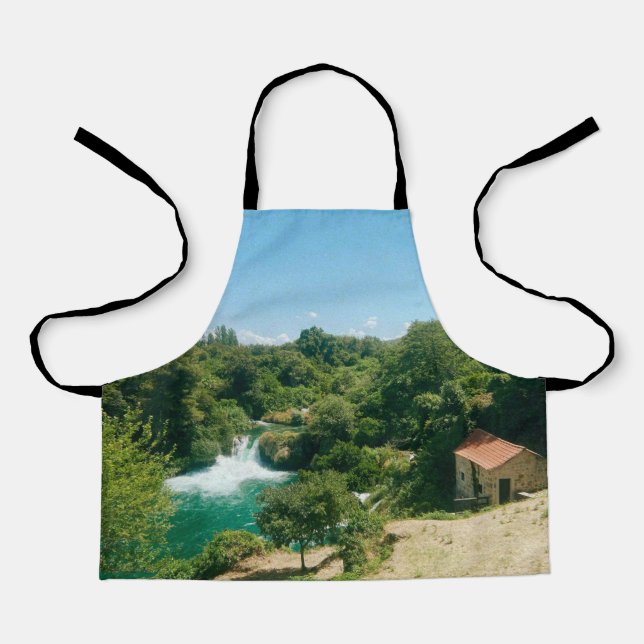 Krka Wasserfälle - Krka Nationalpark - Kroatien Schürze (Vorderseite)