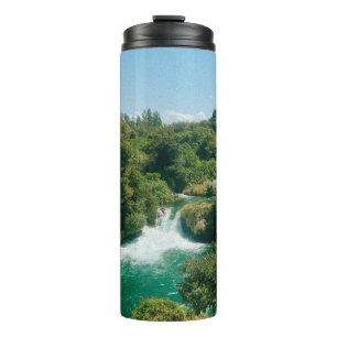 Krka Wasserfälle - Krka Nationalpark - Kroatien Thermosbecher